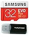 32GB Samsung Evo Plus Micro SDHC Class 10 UHS-1 32G Memory Card for Samsung Galaxy S8, S8+, S8 Note, S7, S7 Edge, S5 Active, S4, S3, Cell Phone with Everything But Stromboli Card Reader (MB-MC32)