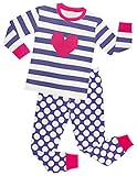 Girls Pajamas For Christmas Children Heart Clothes Size 2-12 Years