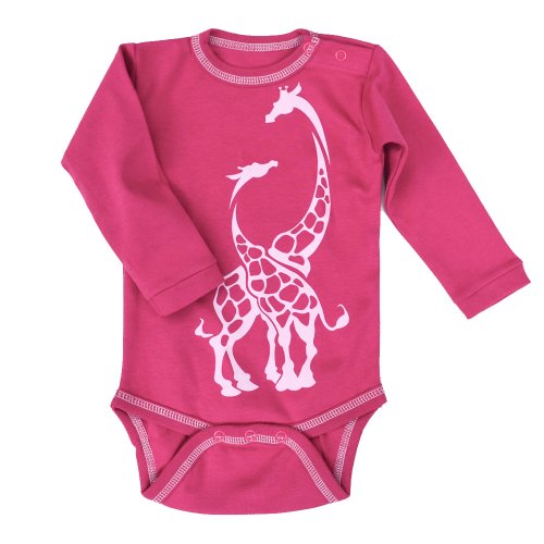 Wee Urban Pink Giraffe Onesie 6-12 months