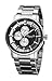 Kenneth Cole New York Men's KC9115 Transparency Black Dial Transparent Watch