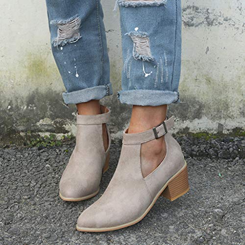 1 Sandals+THENLIAN+Ladies+Square+Fashion