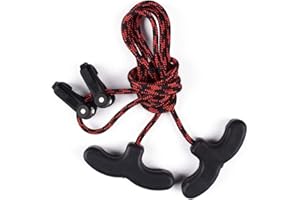 YLSIO Archery Crossbow Cocking Device Crossbows Cocker Rope Double Handle Strings Cocking Tool