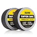 Black Gaffers Tape - 2 Pack - 30 Yards & 2 inch Wide - 2 roll Bulk Set Refills case. Multi-Pack Waterproof Gaffer Matte Cloth Fabric for pro Photography, Filming Backdrop, Production Equipment