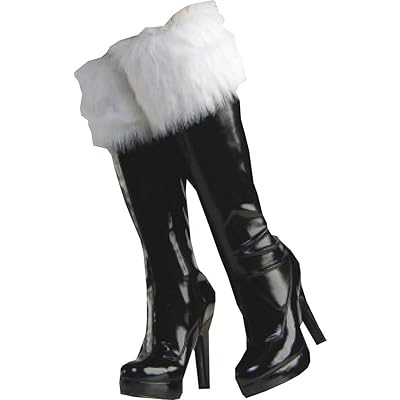 Christmas Fur Boot Cuffs Covers for Fancy Party Jordan Ubuy