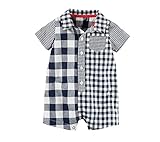Carter's Baby Boys' Woven Romper