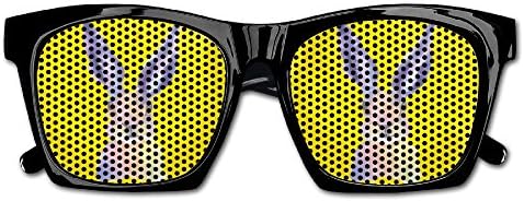 Xing Stars Colorful Summer Unisex Ink Rabbit Fashion Party Costume Sunglasses