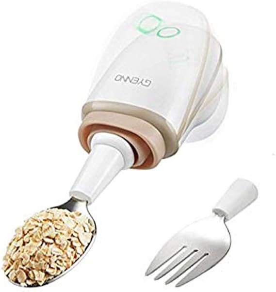 GYENNO Parkinson Spoon for Hand Tremor, Steady Spoon with Self