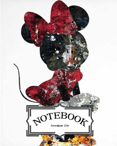 Notebook : Minnie Mouse v.1: Pocket Notebook Journal Diary, 120 pages, 8" x 10" (Notebook Lined,Blank No Lined) Paperback – July 18, 2017