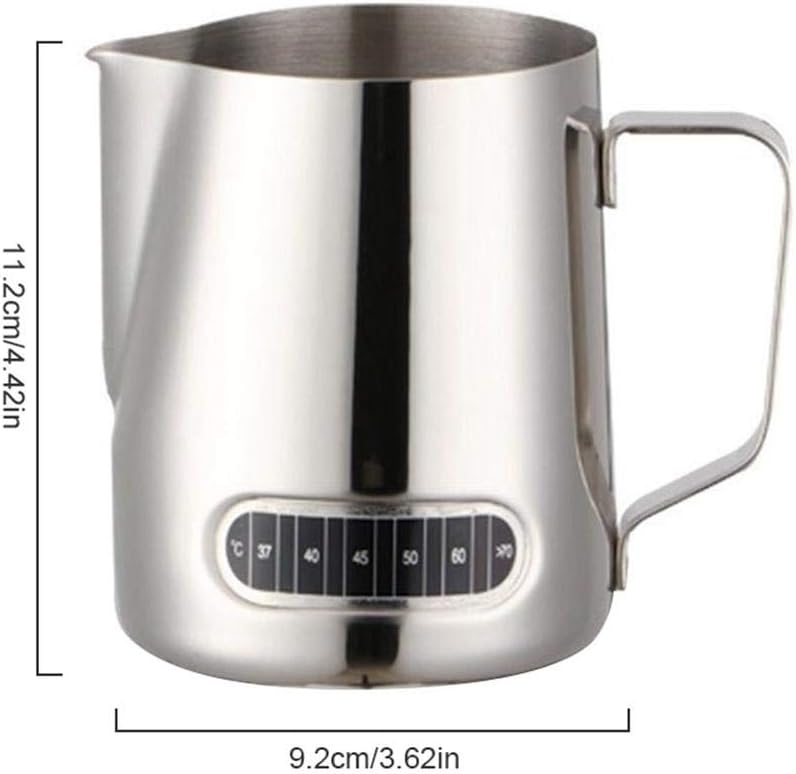 Milk Jug For Coffee Machine AOLVO Milk Jug 600ml 20oz Electric Milk Frother Warmer And Heater Jug