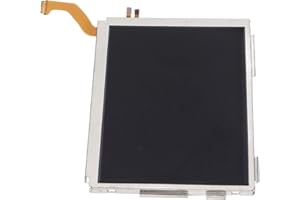 Vvikizy for 3DS XL Upper LCD Screen Replacement for 3DS XL Top Display Screen for 3DS XL Game Console Upper LCD Display with 