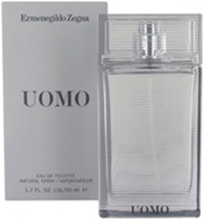 Ermenegildo Mens Zegna Uomo 50ml Edt Eau De Toilette Fragrance Spray Uk