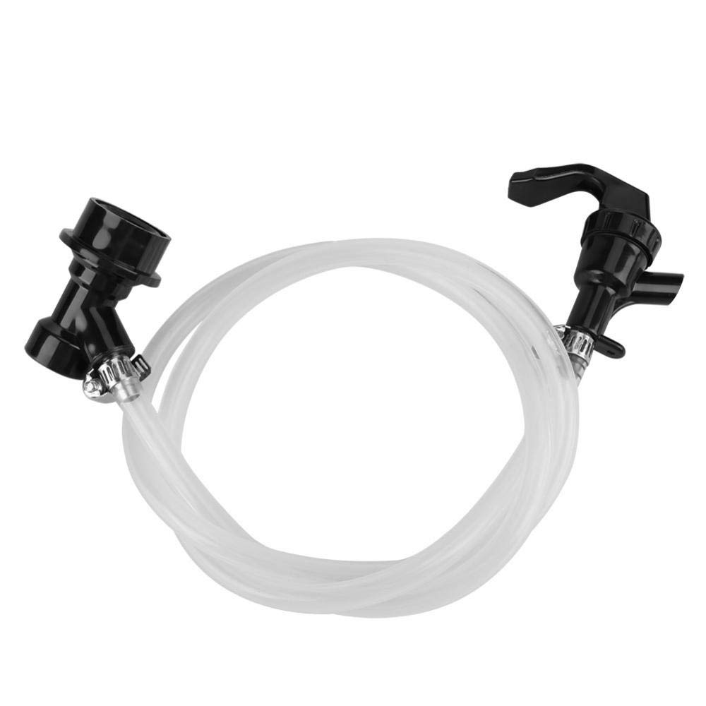 YWBL-WH Beer Line with Party Picnic Tap and Ball Lock Disconnect for Beer Keg(100 cm/48 inch)