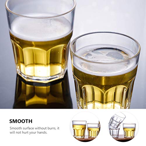 Cabilock 6 Stücke Trinkgläser 35ml Cocktailgläser Wassergläser Whisky Gläser Weingläser Glas Eisschalen Eisbecher… – Bild 7