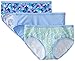 Hanes Women's 3 Pack Comfortsoft Cotton Stretch Hipster Panty, Assorted, Size 8