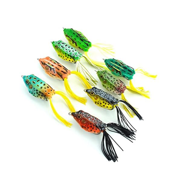 Aorace-8pcs-Lifelike-Topwater-Frog-Fishing-Lure-Crankbait-Hooks-Bass-Soft-Lure-Bait-Tackle-24-6cm047oz-134g Aorace-8pcs-Lifelike-Topwater-Frog-Fishing-Lure-Crankbait-Hooks-Bass-Soft-Lure-Bait-Tackle-24-6cm047oz-134g
