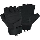 Seibertron S.O.L.A.G Series Tactical Gloves Full/Half Index Finger/Fingerless Touchscreen Impact Anti-Slip for Motorcycle Cycling Hiking Adults &amp; Youth XXS-XXL