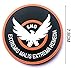 3pcs AIRSOFT -GAME -COSPLAY THE DIVISION SHD RUBBER 3D PVC BADGE MORCLA VELCRO PATCH (4)