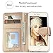 iPhone 6s Case,iPhone 6 Case,by Ailun,PU Leather&Soft TPU,Impact Resistant&Anti-Scratch Wallet Case,Self-Stand for Video Watching,Card Holder,Magnetic Flip Cover[GOLD]