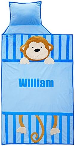 Personal Creations - Personalized Gifts Cozy Critter Plush Nap Mat - Monkey