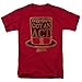 Popfunk The Greatest Showman Everyone's Got an Act Unisex Adult T Shirt for Men and Women (XX-Large) Red