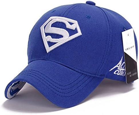 Ambiel Adult Lover's Cap Superman Outdoor Sport Golf Sun Hat Blue-Y