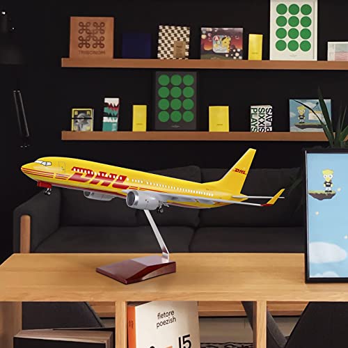 24Hours 18” 180 Scale Model Jet DHL Airplane B737 Model Planes
