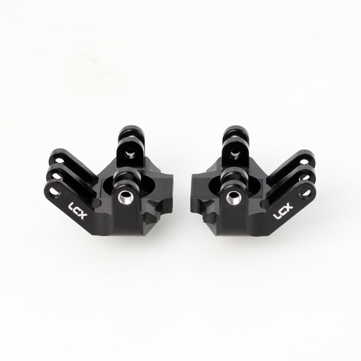 LCX Racing 1/10th RC Crawler Car CNC Machined Aluminum AR14B Front Axle Steering Knuckle for Axial RBX10 RYFT AXI03009 AXI03005, Upgrades Parts Accessories