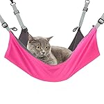 Tacobear Cat Hammock Bed Hanging Soft Pet Bed for Rabbit/ Ferret /Rat/Small Dogs or Small Pet Rosered