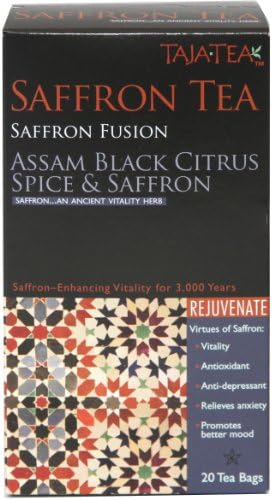 Assam Black Citrus Spice &amp; Saffron Tea (9 pack)