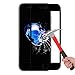 OMOTON iPhone 7 Plus Full Coverage Tempered Glass Screen Protector with [9H Hardness] [High Definition] [Anti-Scratch] [Bubble Free] for Apple iPhone 7 Plus, 5.5 Inch, Black