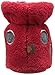 ACORN Easy Critter Kids Bootie Slipper,Ladybug,Toddler XX-Large (8-9 Shoe Size)
