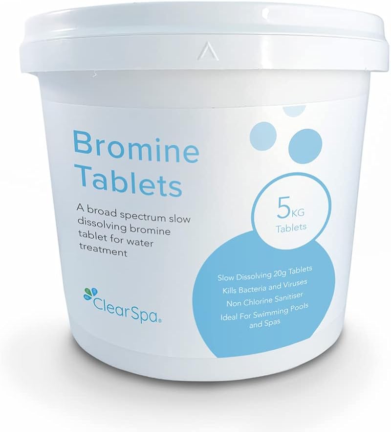 ClearSpa Bromine Tablets 5kg - Slow Release Hot Tub Spa Pool Water