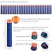 Nerf Dart Elite Refill Pack - 400pcs Foam Darts for Nerf N-Strike Elite Series Blasters Kid Toy Gun (Blue)