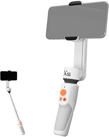 Amazon Co Jp 国内正規品 Zhiyun Smooth Xs スマートフォン用 ジンバル 電動スタビライザー 自撮り棒 セルカ棒 Iphone Android対応 ホワイト 家電 カメラ