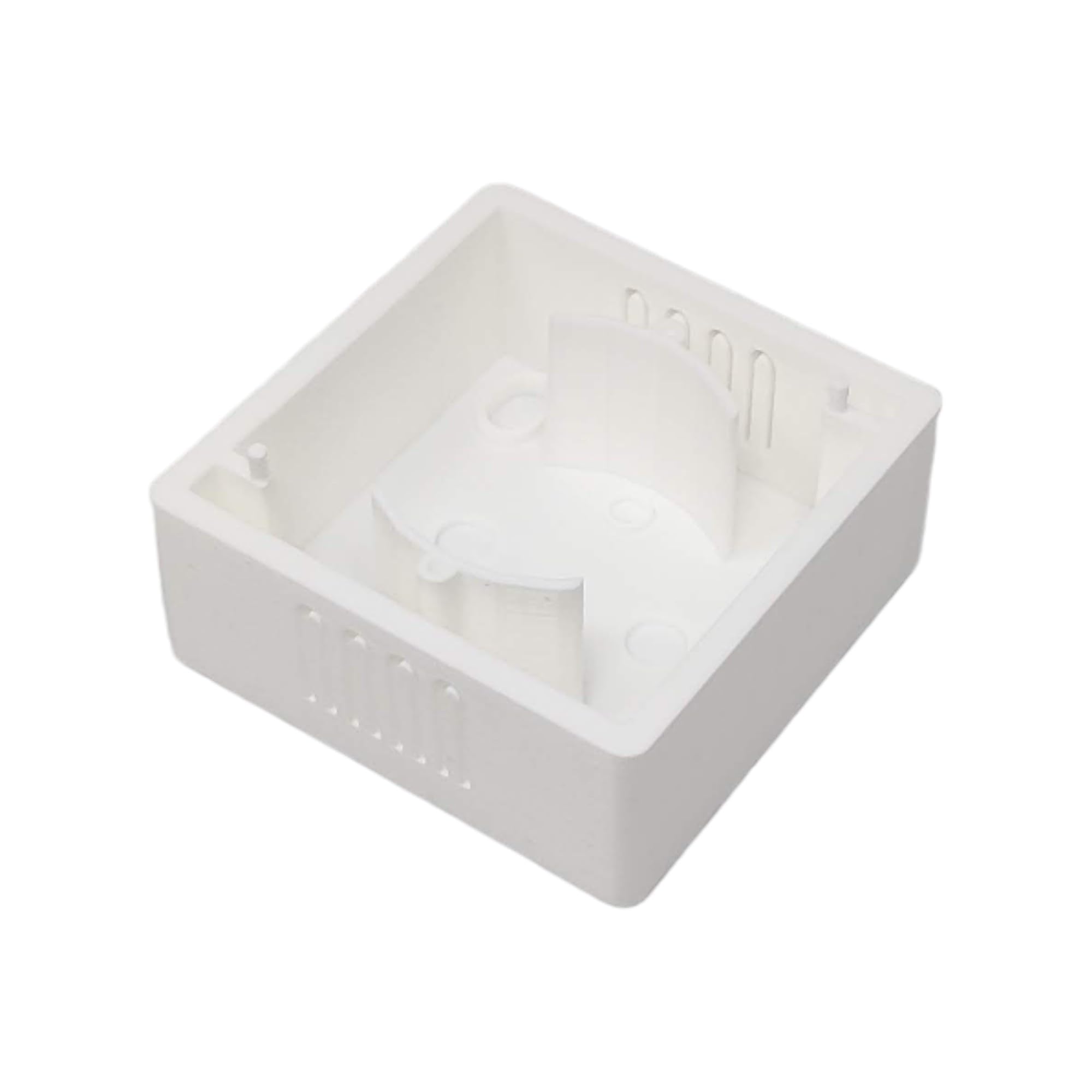 Fraos Shelly Wall - Wall Support (White) - 3D Printed with Option for Wall Mounting
