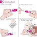 Fanlisi Mini Massager Finger Powerful Vibrator Finger Vibe Mini Body Massager Dancer Shoes Shape Small Massager (A)