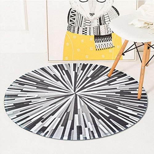 Asbjxny Geometric Splash Abstract Round Carpet Bedroom Computer Chair Rug Living Room Coffee Table Carpets Kids Room Game Mat DGY622