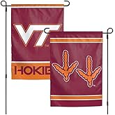 WinCraft NCAA Virginia Tech University 12x18 Inch 2-Sided Outdoor Garden Flag Banner