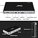 Mini Projector, New Android 7.1 DLP Built-in Battery Wireless Airplay Miracast Screen Share Mirroring Support 1080P Movie Player Portable LED Pocket Pico Projector WiFi USB HDMI Remotethumb 1