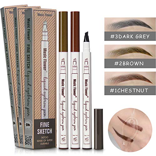 Vanelc Eyebrow Tattoo Pen Microblading Eyebrow Pencil Tattoo Brow Ink