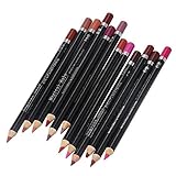 Eye/Lip Liner Pencils For Perfect Lips and Eyes Every Time (12 Pack)