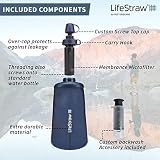 LifeStraw Peak Series Collapsible Squeeze Bottle Water Filter 650ml Mountain view 2