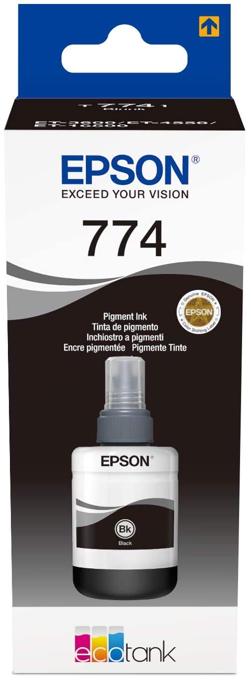 Epson EcoTank T7741 Ink Bottle 140ml, Black