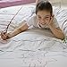 Doodle Cotton Duvet Cover to Personalise - Double-sided, with Wash-out Fabric Markers (Queen)