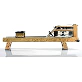 WaterRower Oak Rowing Machine with S4 BLE Monitor | USA Made Water Rower | Original Handcrafted Erg Row Machine for Home Use &amp; Gym