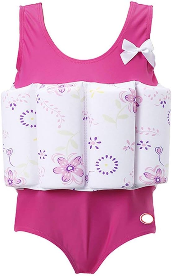 Lemandii Baby Suit One-Piece Swimsuit For Girls Age Toddler Swim Trainer