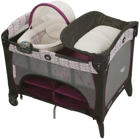 Graco Pack 'n Play Playard with Newborn Napper Station DLX, Nyssa ...