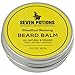 Seven Potions Beard Balm 2 oz. 100% Natural Softener with Jojoba Oil - Nourishes, Softens, Stops Itch, and Leaves Healthy Shiny Beard (Woodland Harmony)