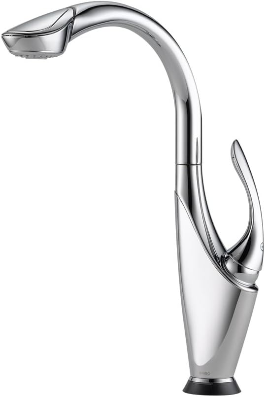Brizo 64255lf Pc Vuelo Kitchen Faucet With Pullout Spray Chrome