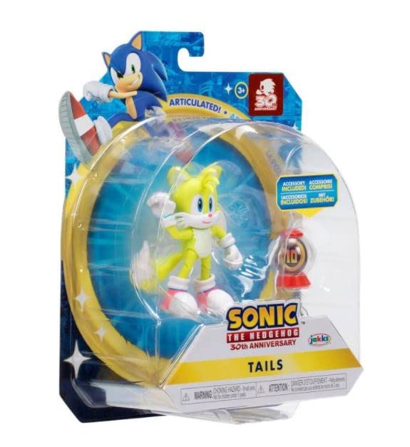 Sonic the Hedgehog 4" Articulated Action Figure Collection (Choose
